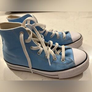 Converse Chuck 70 HI - Kids - Light Blue Canvas High-Top Sneakers - Sz 5.5